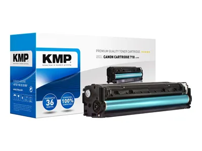 Produktbild von KMP C-T19 Toner schwarz kompatibel mit Canon 718 BK