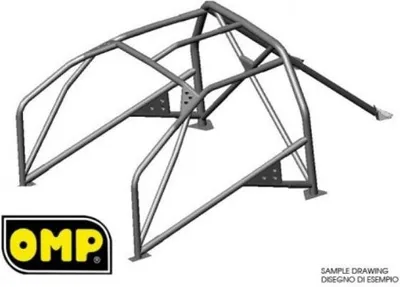 Produktbild von OMP Überrollbügel AB/105P/204 für ALFA ROMEO 146 (930) Stahl 27kg