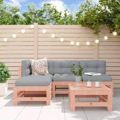 Zdjęcie produktu dla Maison Exclusive – 5-częściowy zestaw ogrodowy z litego drewna daglezji