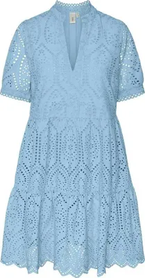 Produktbild von Yas Holi Kurzarmkleid Blau M Damen Blau M