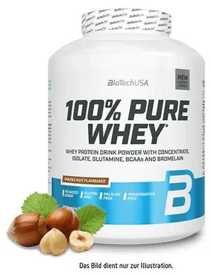 Produktbild von BioTech 100% Pure Whey 2270g - Hazelnut
