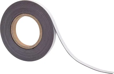 Produktbild von MAUL Magnetband PET 1 Stück 40 g/cm ² magnetisch selbstklebend beschriftbar 10 m x 1.5 cm x 1 mm braun
