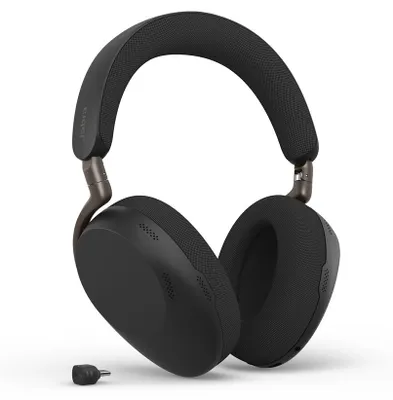 Produktbild von Jabra Evolve3 85 UC Headset Bluetooth ANC Stereo Schwarz mit Link 390c (38599-989-899)