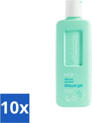 Productafbeelding van Zeep - Douchegel - Hydraterend & Verfrissend - Eikenmos en Neroli - 300 ml - Voordeelverpakking - 10 stuks