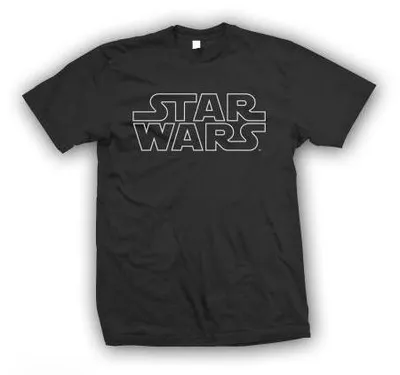 Produktbild von T-Shirt Star Wars: Logo [schwarz, S]