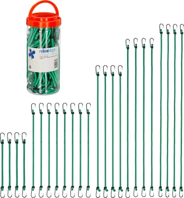 Produktbild von relaxdays Spanngummi 24er Set 5 Größen