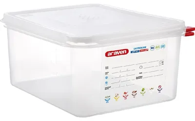 Produktbild von Araven Gastronormbehälter Mit Deckel, Polypropylen, Gn 1/2 (150 Mm)