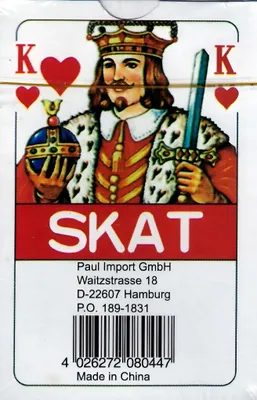 Produktbild von Skatblatt Skat Kartenspiel 32 Karten