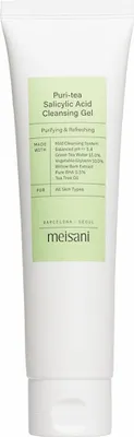 Immagine prodotto di Meisani Meisani Puri-Tea Gel detergente all'acido salicilico 150 ml