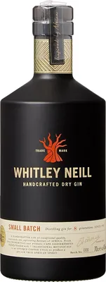 Produktbild von Whitley Neill Handcrafted Dry Gin 43% Vol.