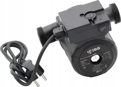 Produktbild von IBO | Umwälzpumpe 25-80/180 - Schwarz - Energiesparend - Hohe Qualität - Leiser Betrieb