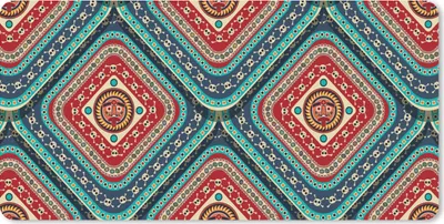 Produktbild von MuchoWow® Mauspad Mousepad Azteken - Muster - Totenkopf 60x30 cm - Mousepads - Maus Mat - Pad - Mausunterlage - Nachhaltig