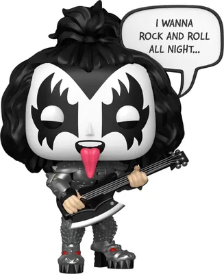 Obrázek produktu pro KISS POP! Sayings Vinyl Figur The Demon(R&R All Night) 9 cm