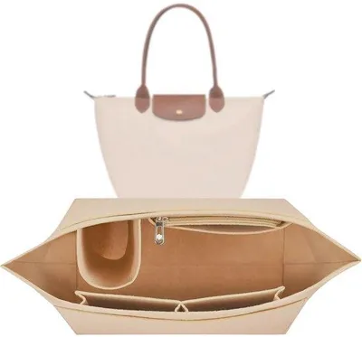 Produktbild von Tasenorganizer aus Velour, mehrfach Pocket, für Handtaschen, Innenorganizer