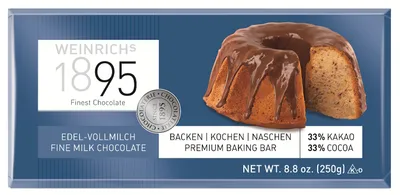 Produktbild von Weinrich Chocolat menage au lait 250g