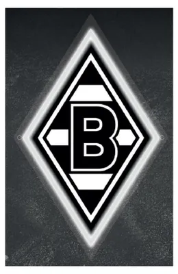 Produktbild von VfL Borussia Mönchengladbach BMG Acryl-LED-Raute