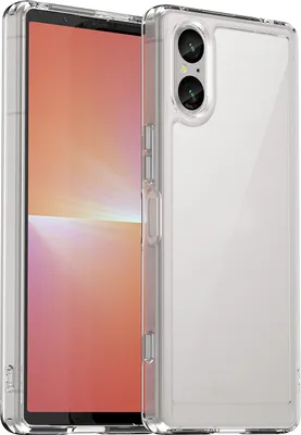 Image de Etui pour Sony Xperia 5 V transparent, antichoc Etui de protection en silicone TPU Transparent