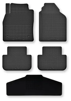 Zdjęcie produktu dla Dywaniki gumowe z tunelem do Land Rover Freelander II 2006-2014 (SUV) – 5 szt., czarne, dobierane – Wielganizator Semi-Universal