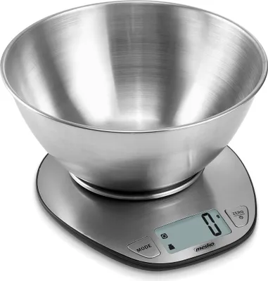 Produktbild von Mesko MS 3152 Digitale Küchenwaage mit Edelstahlschüssel 2 L, LCD-Display