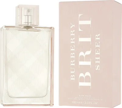 Zdjęcie produktu dla BURBERRY Brit Sheer EDT spray 100ml