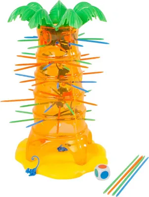 Obrázok produktu pre Padajúca opica - hra na obratnosť 27 cm - hračka na expedíciu do džungle