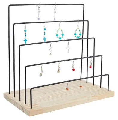 Image de Solidchoice - Présentoir à boucles d'oreilles pour l'organisation de bijoux