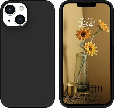 Obrázek produktu pro Pouzdro pro Apple iPhone 14 silikonové černé Strong A2882 A2649 A2881