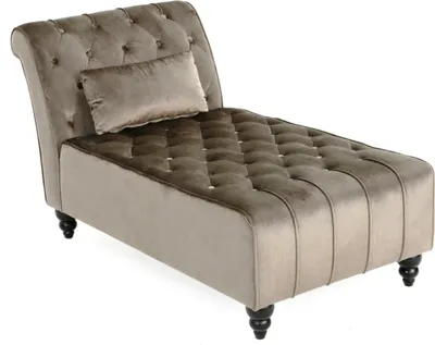 Immagine prodotto di Divano letto chaise longue Chesterfield, moderno, per il soggiorno