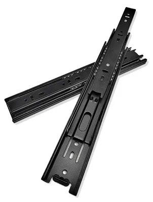 Obrázek produktu pro Plně výsuvné kolejnice zásuvek, robustní konstrukce, plynulý chod na kuličkových ložiscích, rutinní 22 palců/55 cm