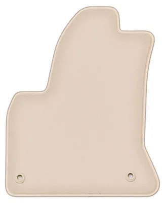 Produktbild von DURBAN Beige Velours-Fahrerfußmatte für Citroen C4 Picasso I 7-Sitzer (2006-2013)
