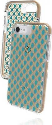 Produktbild von Gear4 D3O Cover Gold, Victoria Teal Gold für Apple iPhone 8/7/6s/6, IC67VICGTG, Blister