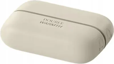 Zdjęcie produktu dla Elektryczne OGRZEWACZE DO RĄK x2 3000mAh 20h PODWÓJNE USB 3 POZIOMY BIAŁE