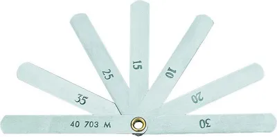 Produktbild von GEDORE 703 M Ventil-Fühlerlehre 0,1 - 0,5 mm, 6549140