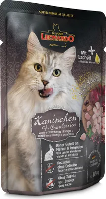 Produktbild von Leonardo Kaninchen + Cranberries, 85 g