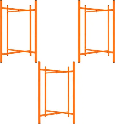 Produktbild von Mörtelbrettständer x 3 – 750mm hoch