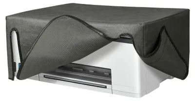 Produktbild von kwmobile Cover kompatibel mit HP Smarttank 5105 / Smarttank 5101 - Tasche Hülle Drucker - Staubschutzhülle Schutzhaube Schutzhülle - Dunkelgrau