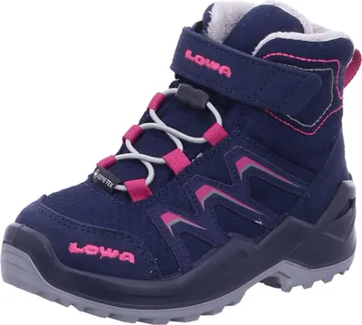Image de Lowa Chaussures d'hiver pour enfants Maddox Warm GTX MID Navy Pink