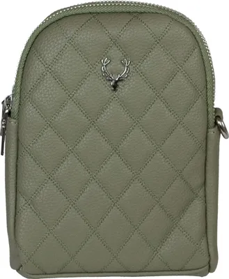 Produktbild von Trachten Handtasche "Emma" - Dirndl Umhängetasche | Olivgrün