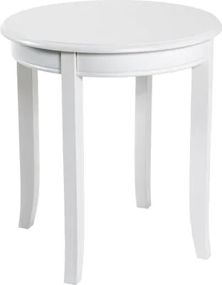 Produktbild von HAKU Beistelltisch weiß - MDF, B/H/T: 48x51x48 cm