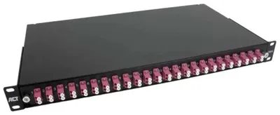 Produktbild von ACT FA2040, Faser, LC, Rackeinbau, Schwarz