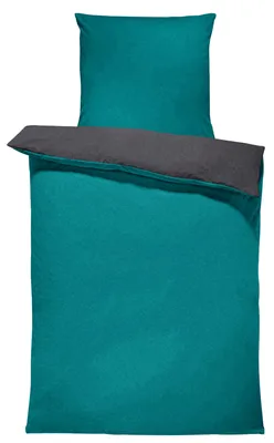Produktbild von Winter Bettwäsche Doubleface Uni Wende kuschelig flauschig warm weich Fleece