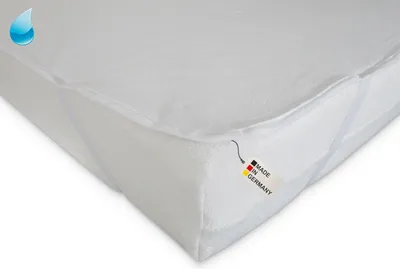 Produktbild von Matratzenschutz wasserdicht mit Eckgummi : Größe - 90x200 cm