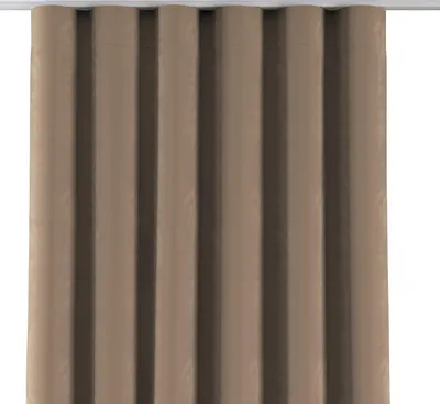 Produktbild von Dekoria Wellenvorhang, beige, 54 x 100 cm