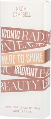 Produktbild von Naomi Campbell Here To Shine Eau de Toilette 50ml