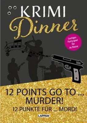 Produktbild von Krimi-Dinner-Buch: 12 points go to murder!