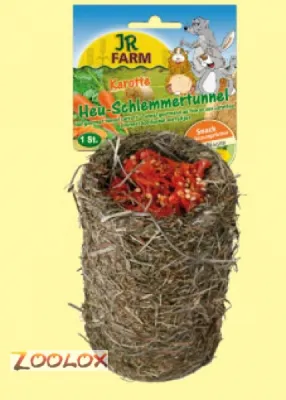 Produktbild von JR Farm Heu-Schlemmertunnel Karotte 125 g