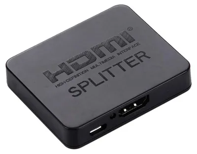 Produktbild von 4K UHD HDMI Splitter / Verteiler (1x2) - Full HD / Full 3D / Dolby DTS