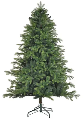 Obrázok produktu pre Umelý vianočný stromček, výška 180 cm, s 1700 vetvičkami | Farba: zelená | Rozmery: 122x122x180 cm