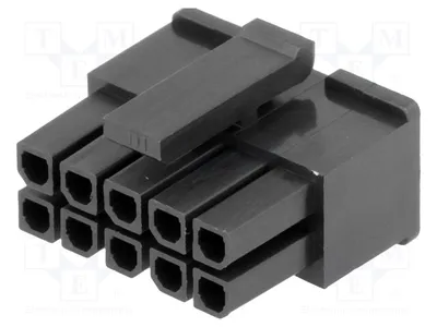 Obrázek produktu pro 2x samice, konektor pro desku plošných spojů MF30, 10 pinů, 3 mm, bezdrátové připojení MF30-HFD1-10, výrobce Signteck