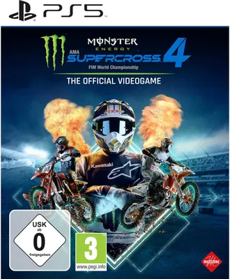 Produktbild von Monster Energy Supercross - The Official Videogame 4 (PlayStation PS5)